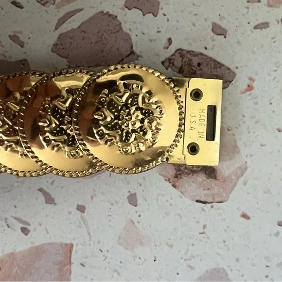 Gold Coin Belt - Picture 2 of 4
